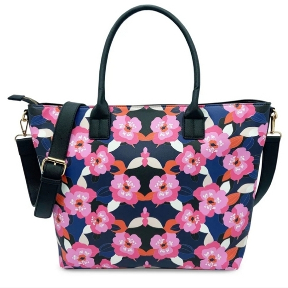 NEW Trina Turk Tote floral bag - Picture 2 of 3